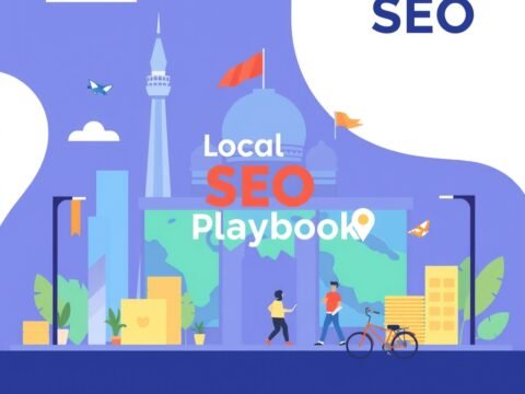 Local SEO playbook for Delhi-NCR brands, editorial illustration